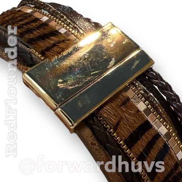 Bundle Sale 3 for $15 | BluBox Boutique Multi-Strand Animal Style Bracelet - Picture 8 of 9